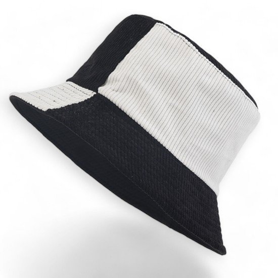 Black and White Bucket Hat