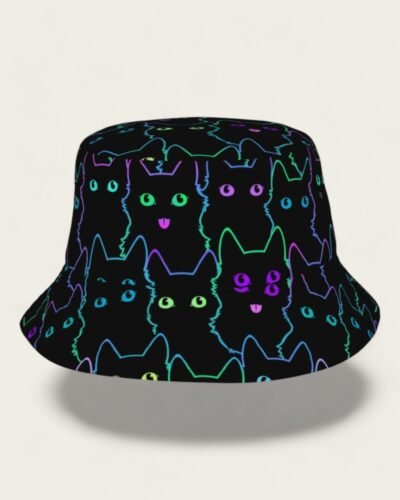 Cat Bucket Hat