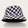 Checkered Bucket Hat