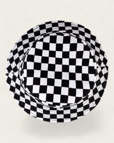 Checkered Bucket Hat