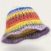 Colorful Crochet Bucket Hat