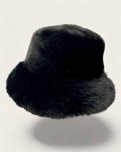 Fur Bucket Hat Womens