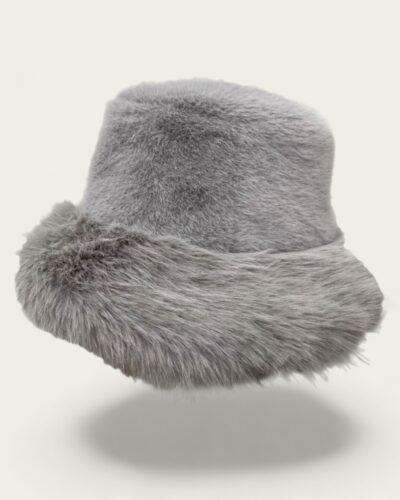 Fur Bucket Hat Womens