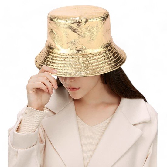 Gold Bucket Hat