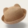 Kids Straw Bucket Hat