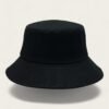 Mens Black Bucket Hat