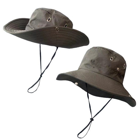 Mens Bucket Hat with String