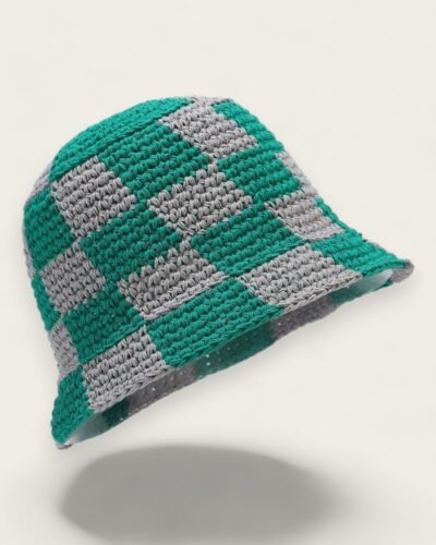 Mens Crochet Bucket Hat