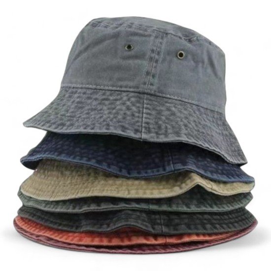 Mens Denim Bucket Hat