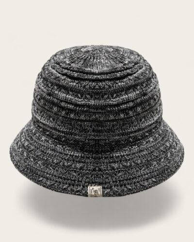 Mens Knit Bucket Hat