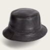 Mens Leather Bucket Hat