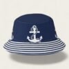 Navy Blue Bucket Hat