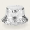 Silver Bucket Hat