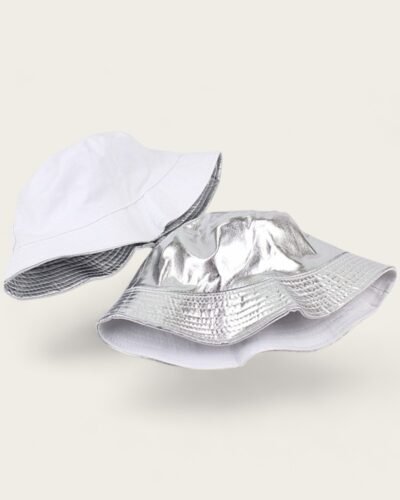 Silver Bucket Hat