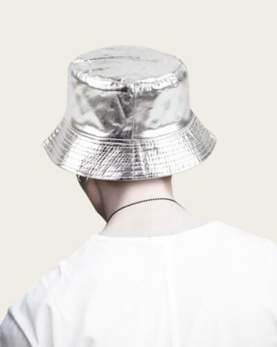 Silver Bucket Hat