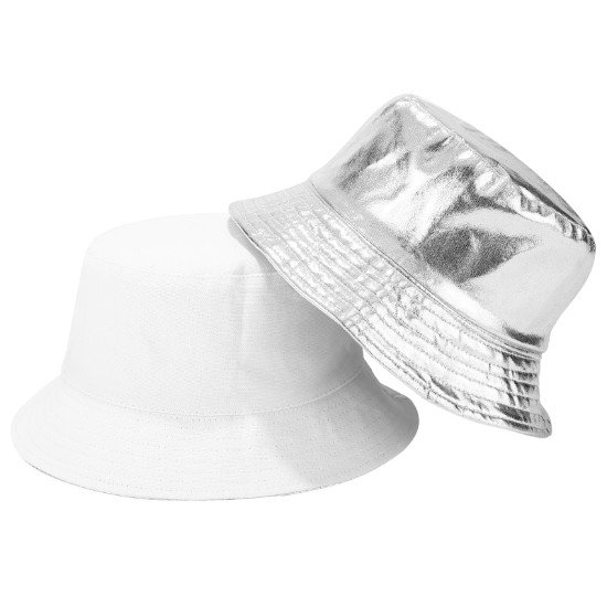 Silver Bucket Hat