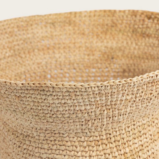 Straw Bucket Hat Mens