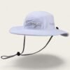 White Golf Bucket Hat