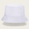 White Terry Cloth Bucket Hat