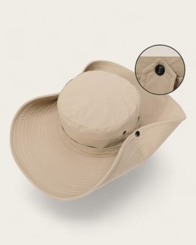 Wide Brim Bucket Hat