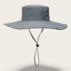 Wide Brim Bucket Hat