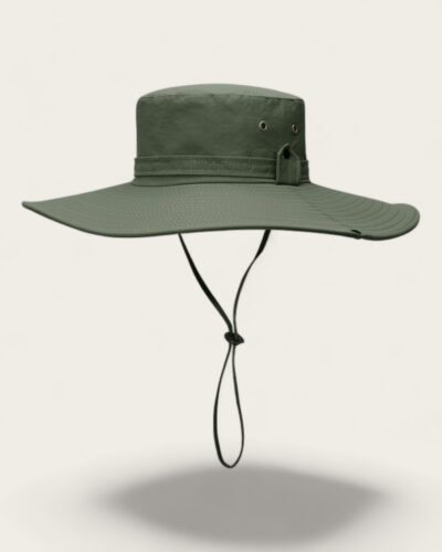 Wide Brim Bucket Hat