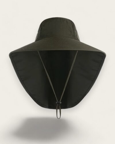 Bucket Hat With Neck Flap