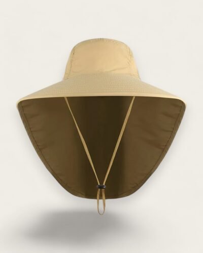 Bucket Hat With Neck Flap